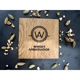 Scottish Wood Whisky Ambassador Coaster