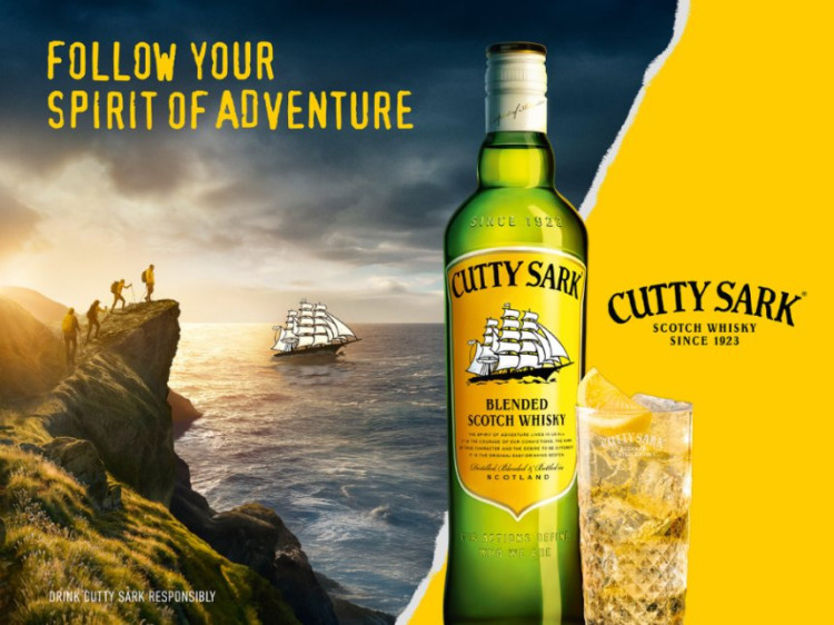 Cutty Sark Hiker ad